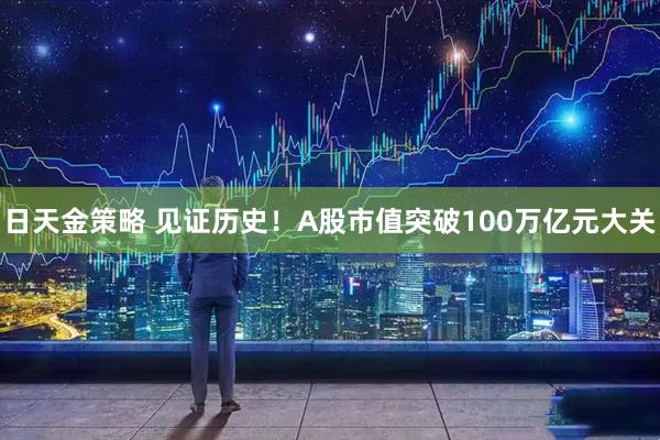 日天金策略 见证历史！A股市值突破100万亿元大关